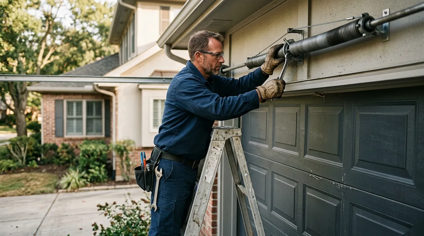 Garage Door Spring Repair for Norco Homes in Corona