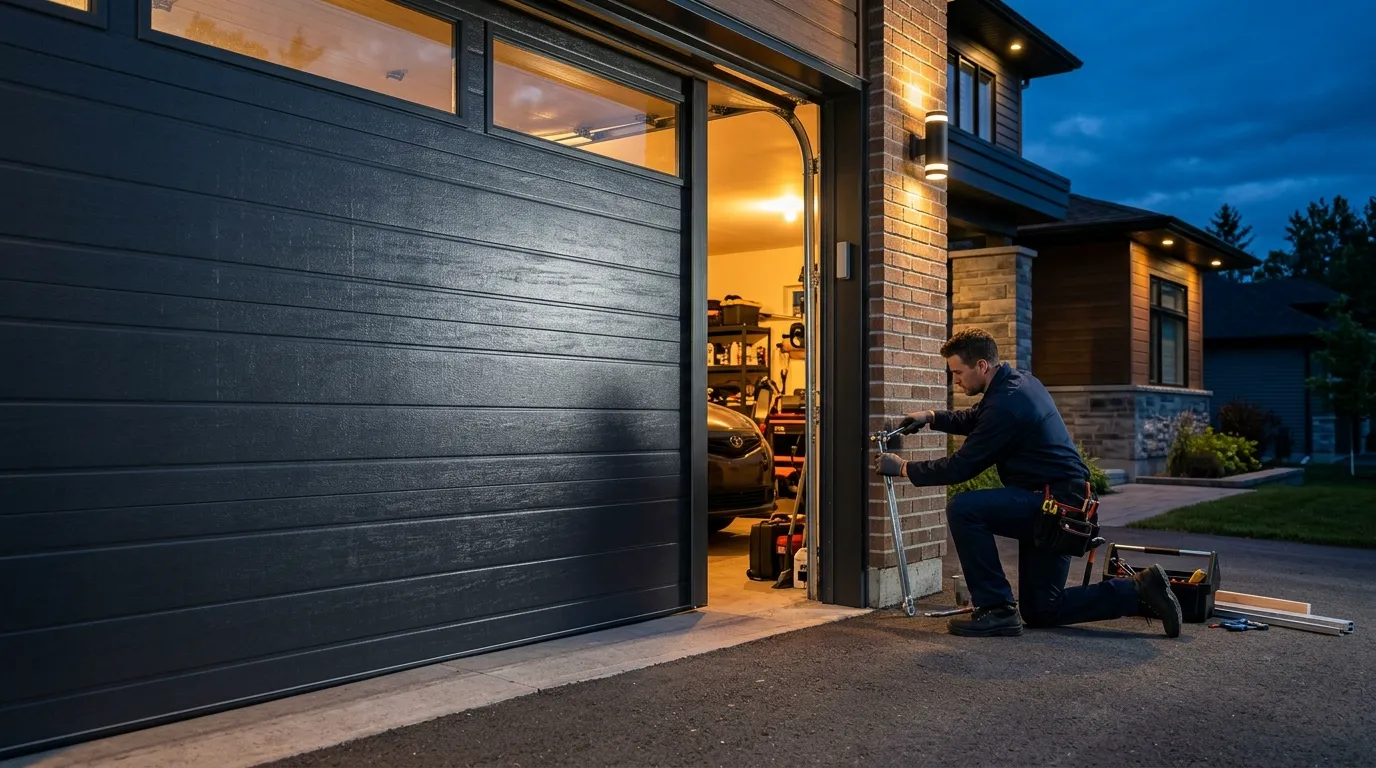 New Garage Door Installation for Norco Homes in Corona
