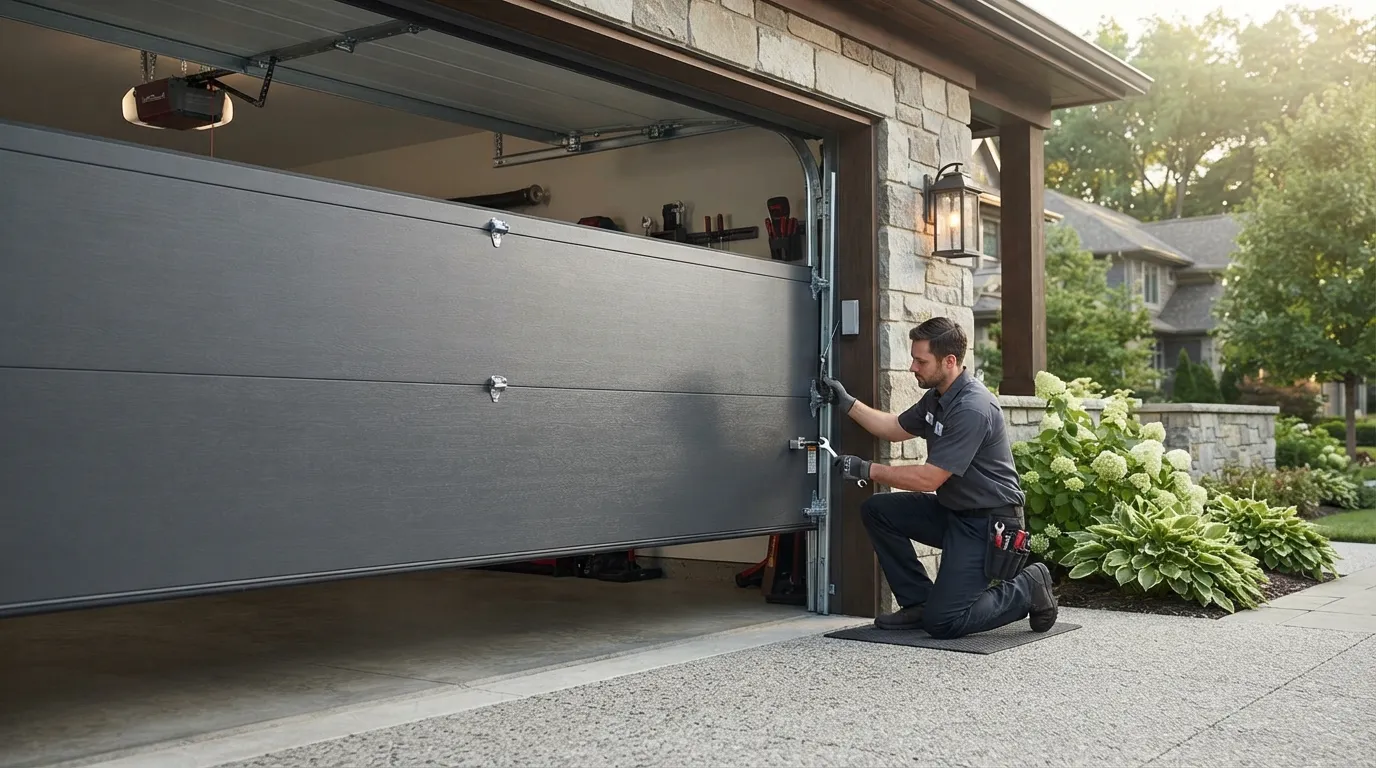 Off-Track Garage Door Repair for Jurupa Valley Homes in Corona