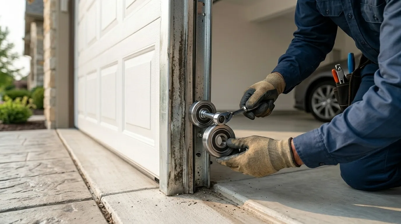 Roller Replacement for Chino Hills Garage Doors in Corona