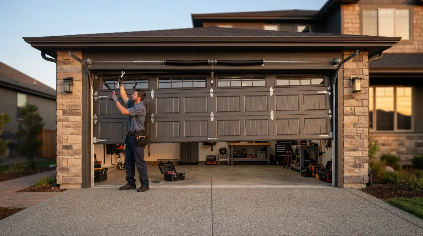 Spring Repair for Jurupa Valley's 1980s Garage Doors in Corona